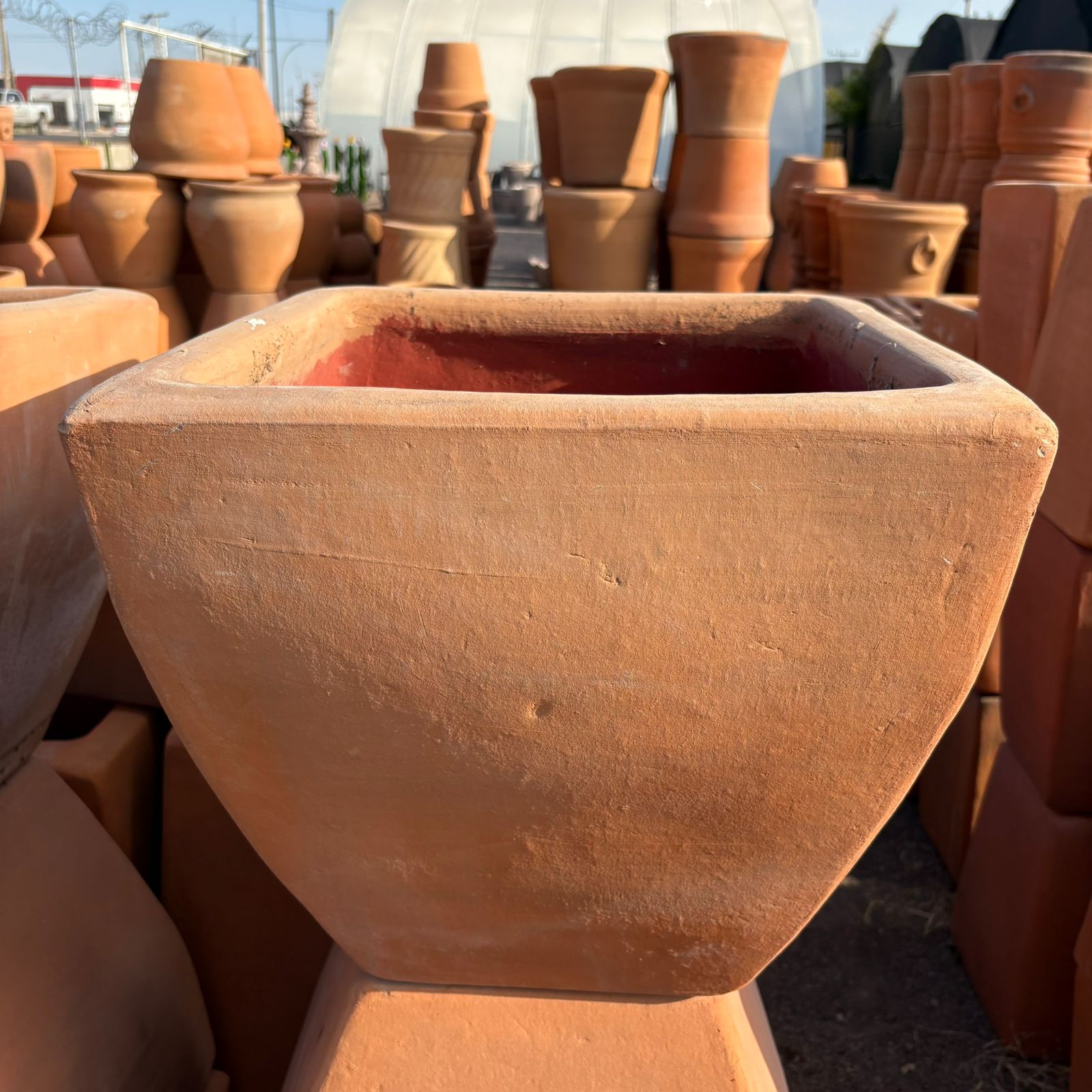 Maceta Chica Cuadrada